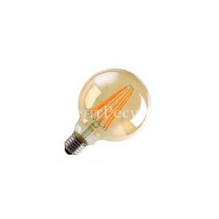 Лампа филаментная светодиодная шар FL-LED Vintage G95 10W 2200K 220V E27 1000Lm D95x140mm Foton