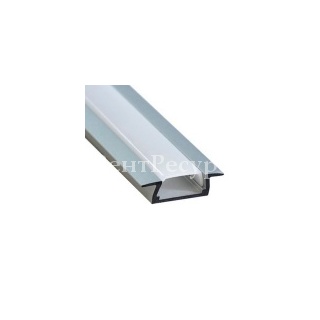 Профиль для светодиодной ленты LED CAB251 встраиваемый 21х6мм (11мм) алюминиевый 2 метра