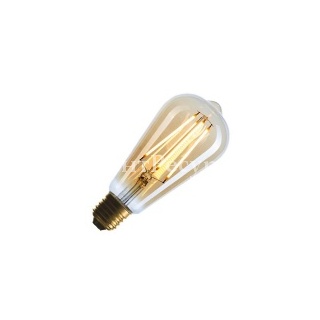 Лампа филаментная светодиодная FL-LED Vintage ST64 10W 2200К 220V E27 1000Lm D64x140mm Foton