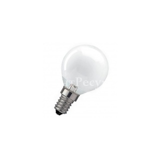 Лампа накаливания шарик Osram CLASSIC P FR 40W E14 матовая