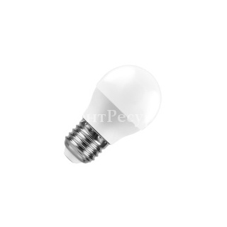Лампа светодиодная шарик Feron LB-550 G45 9W 6400K 230V E27 холодный свет