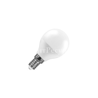 Лампа светодиодная шарик Feron LB-550 G45 9W 2700K 230V E14 теплый свет