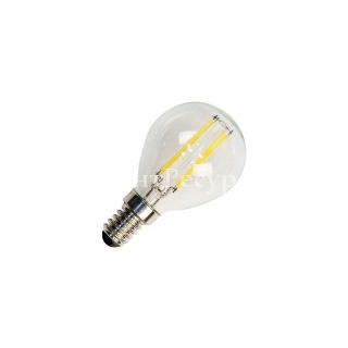 Лампа филаментная светодиодная шарик Osram LED SCL P 75 6W/840 230V CL E14 800lm Filament