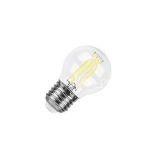 Лампа филаментная светодиодная шарик Feron LB-52 G45 7W 4000K 230V E27 filament белый свет