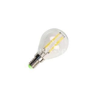 Лампа филаментная светодиодная шарик Feron LB-61 5W 4000K 230V 550lm E14 filament белый свет