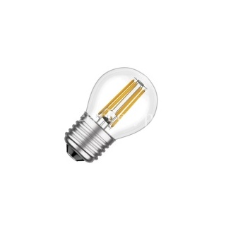 Лампа филаментная светодиодная шарик FL-LED Filament G45 7.5W 3000К 220V 750lm E27 теплый свет