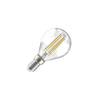 Лампа LED G45 шар прозрачный 7Вт 230В 4000К E14 серия 360° IEK