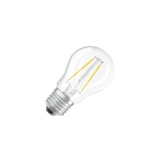Лампа филаментная светодиодная шарик Osram LED PCL P40D 5W 827 230V CL E27 DIM 470lm Filament