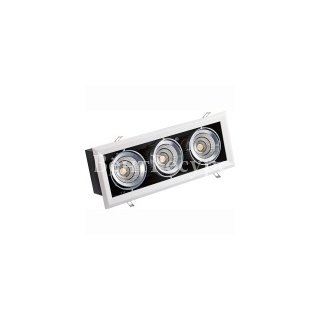 Карданный светодиодный светильник FL-LED Grille-111-3 90W 3000K 7200lm 525x195mm