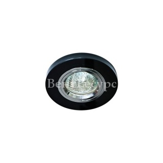 Светильник 8060-2 точечный MR16 G5.3/GU5.3 черный-серебро/Black-Silver круг