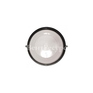 Светильник влагозащищенный НПП1101 100W E27 IP54 круглый черный ИЭК