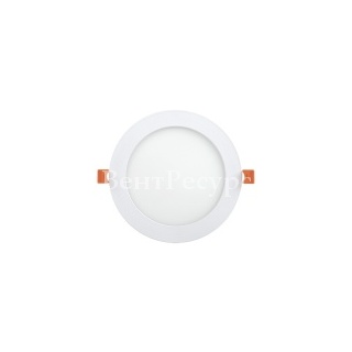 Светильник LED панель ДВО 1606 белый круг 12Вт 6500K IP20 170x20mm IEK