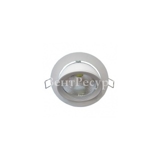 Светодиодный светильник поворотный downlight FL-LED DLC 30W 4200K 2600lm D187x154mm d172mm