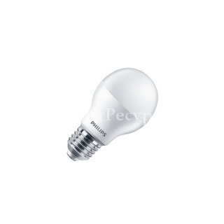 Светодиодная лампа Philips LED Bulb A60 5W (55W) 220V E27 6500K 500lm L104x58mm (матов./холодный)