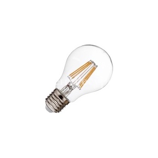 Лампа филаментная светодиодная FL-LED Filament A60 10W 3000К 220V 1000lm E27 теплый свет