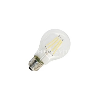 Лампа филаментная светодиодная Feron LB-56 A60 5W 6400K 230V 570lm E27 filament дневной свет
