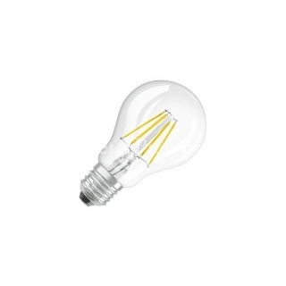 Лампа филаментная светодиодная Osram LED CLAS A60 CL 4W (40W) 827 230V E27 470Lm L105x60mm Filament
