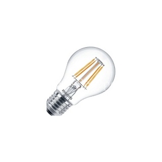 Лампа филаментная светодиодная Philips LED Filament A60 4,3W (50W) 2700K 470lm E27 230V теплый свет
