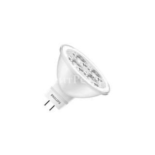 Лампа светодиодная Philips LED MR16 5W (50W) 2700K 24° 12V 400lm GU5.3 теплый свет